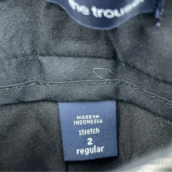 NWT GAP the Trouser wide leg wool blend Womens Size 2 Reg 1522 - Picture 2 of 12